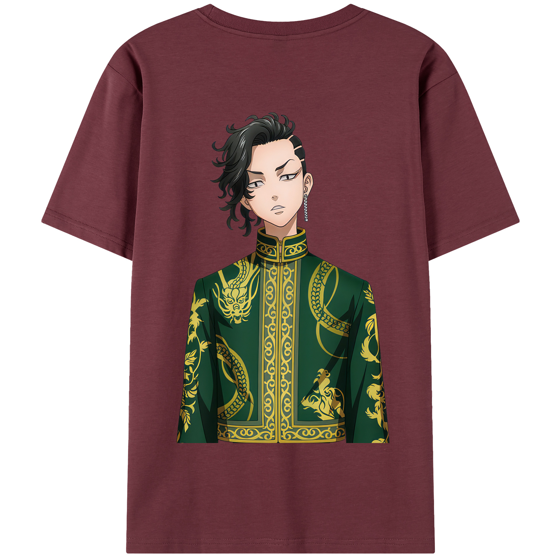 （画像用） 東京リベンジャーズ Tokyo Revengers 綿100％半袖Tシャツ（背面プリント）